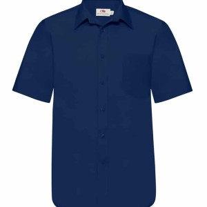 Fruit of the Loom Short Sleeve Poplin Shirt