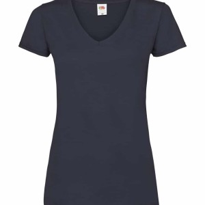 Fruit of the Loom Lady Fit Value V Neck T-Shirt