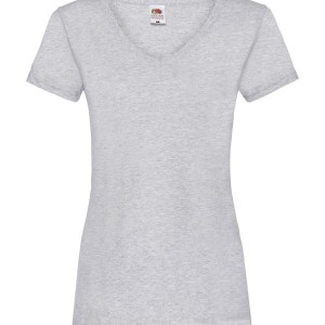 Fruit of the Loom Lady Fit Value V Neck T-Shirt