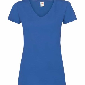 Fruit of the Loom Lady Fit Value V Neck T-Shirt