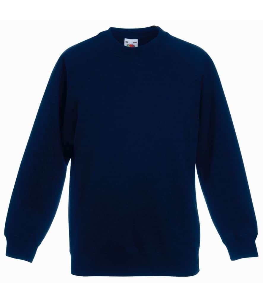 Fruit of the Loom Kids Premium Raglan Sweatshirt