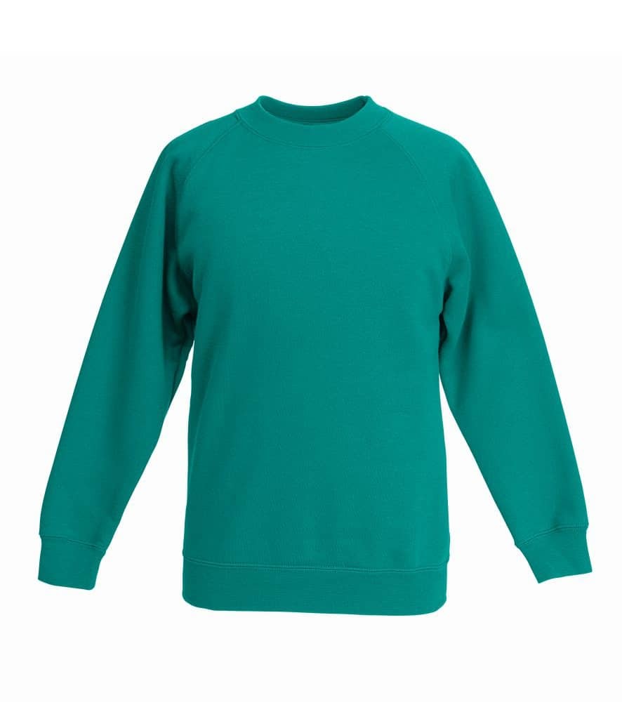 Fruit of the Loom Kids Premium Raglan Sweatshirt