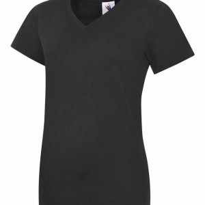 Uneek Ladies Classic V Neck T Shirt