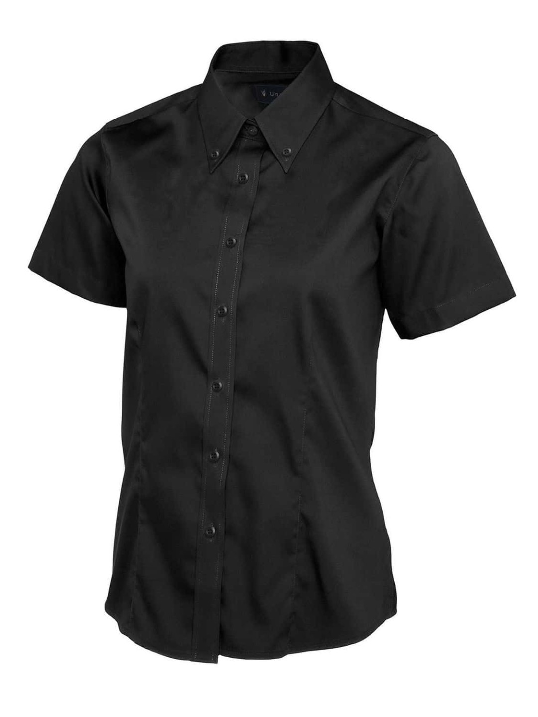 Uneek Ladies Pinpoint Oxford Half Sleeve Shirt