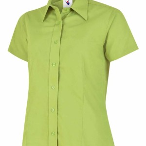 Uneek Ladies Poplin Half Sleeve Shirt