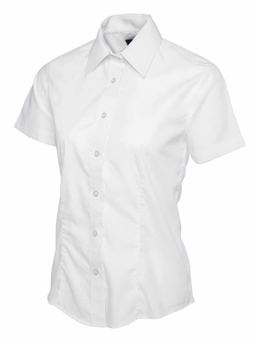 Uneek Ladies Poplin Half Sleeve Shirt