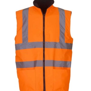 Yoko Hi-Vis Reversible Fleece Bodywarmer