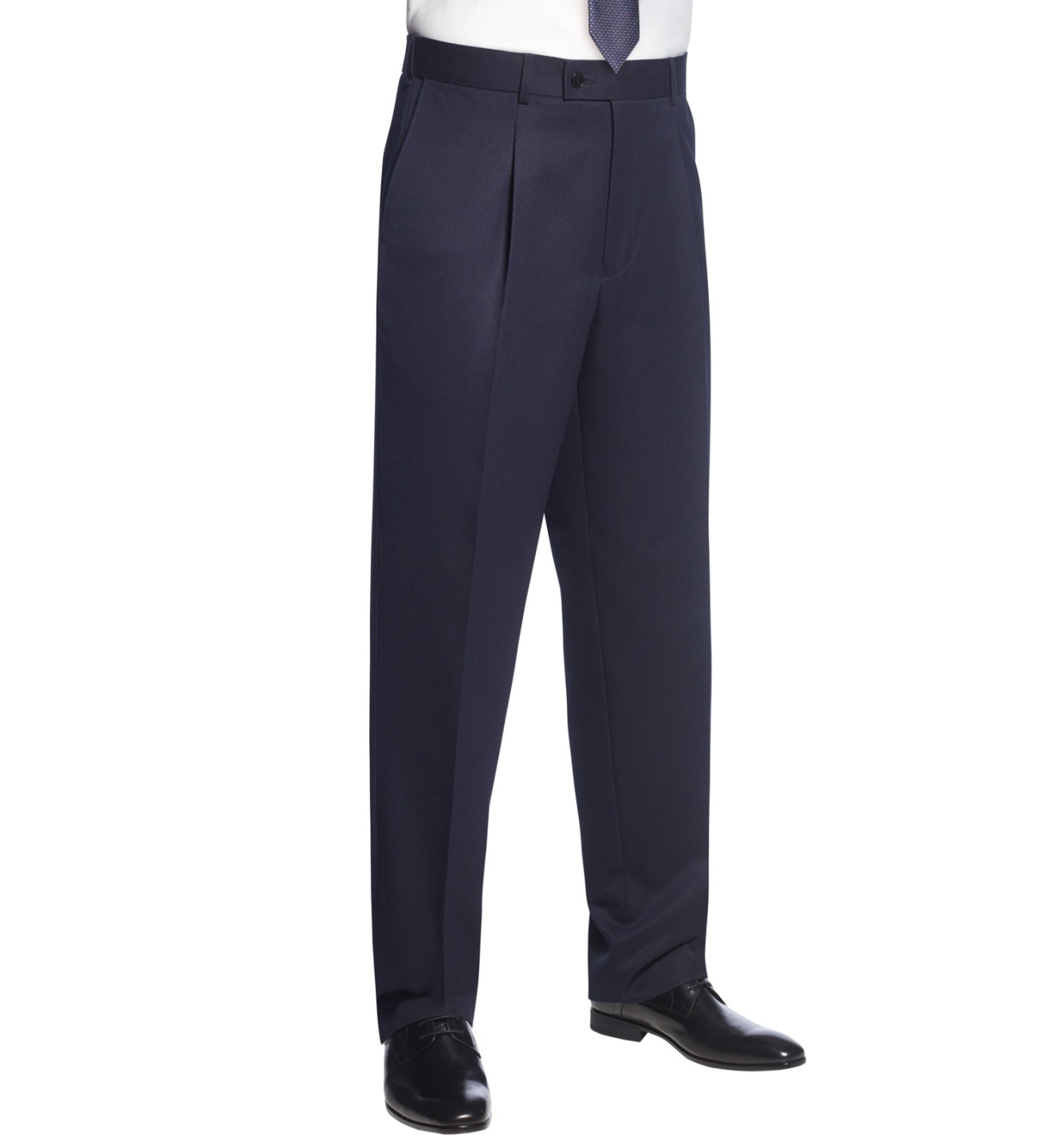 Men's Brook Taverner Delta Single Pleat Trouser