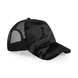 Beechfield Camo Snapback Trucker Cap