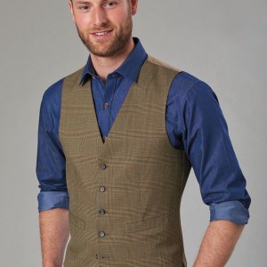 Men's Brook Taverner Emilio Check Waistcoat