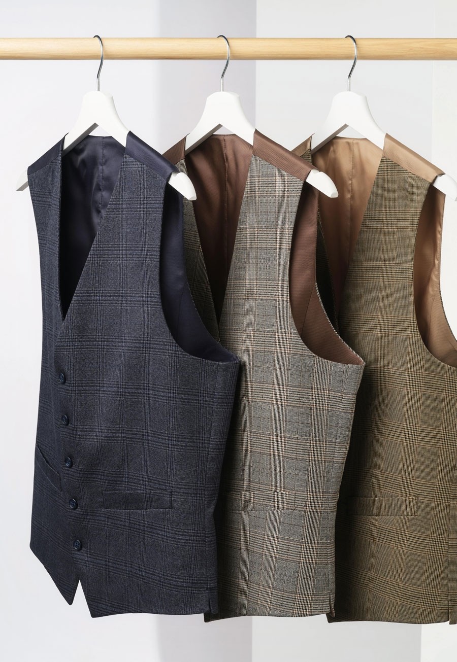 Men's Brook Taverner Emilio Check Waistcoat