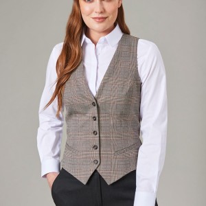 Women's Brook Taverner Olivia Check Waistcoat